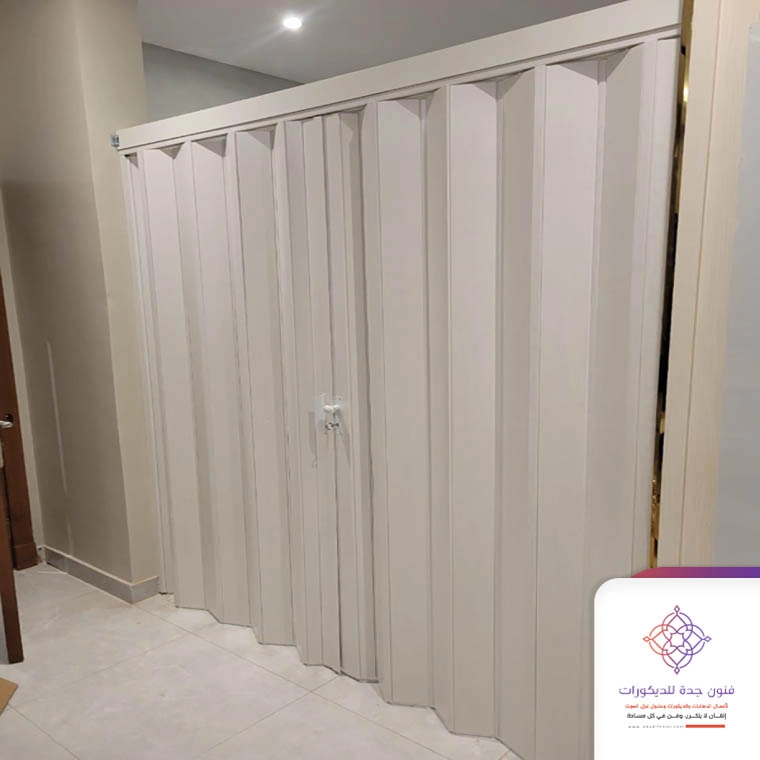تفصيل ابواب اكورديون جدة